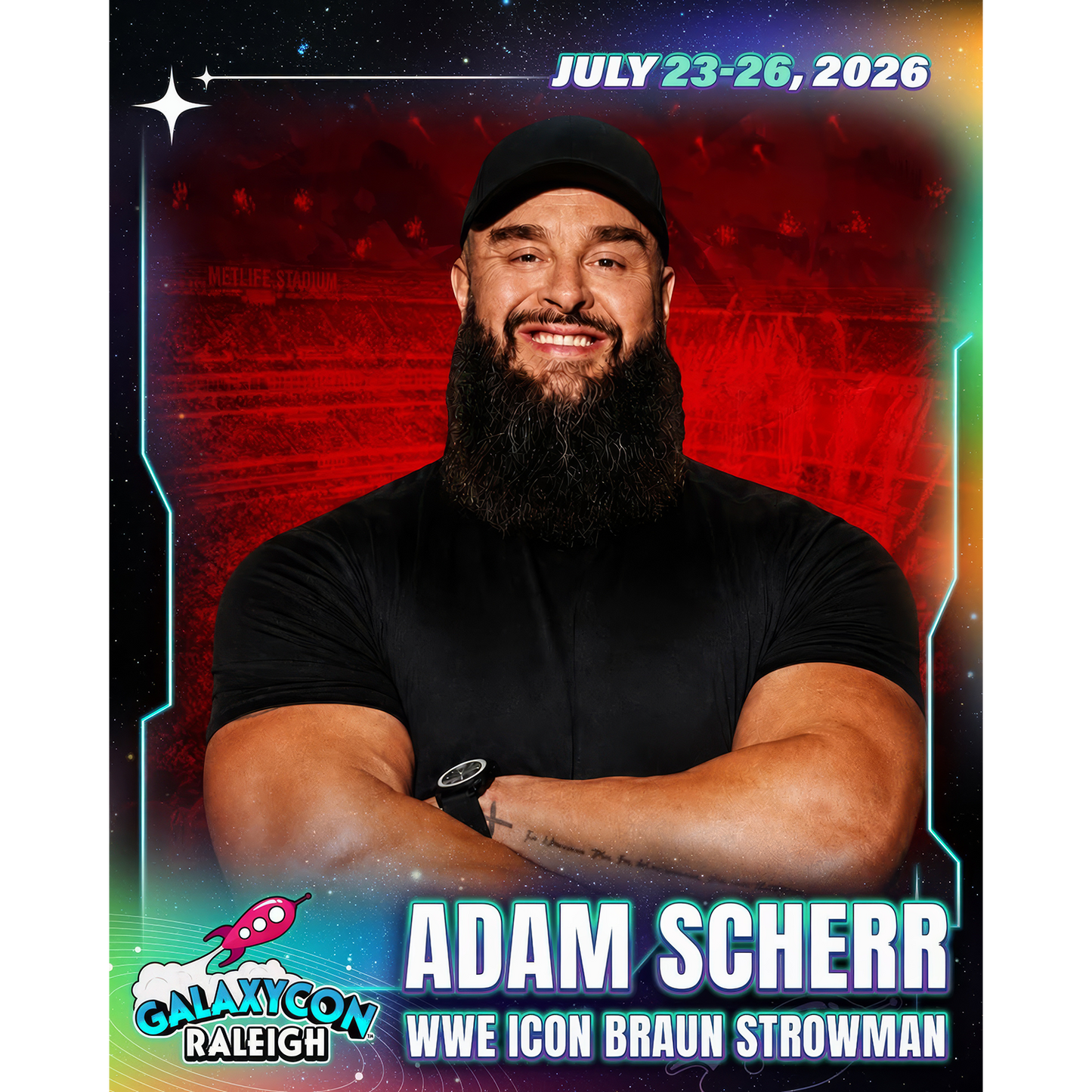 ADAM SCHERR AUTOGRAPH PRE-ORDER