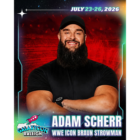 ADAM SCHERR AUTOGRAPH PRE-ORDER