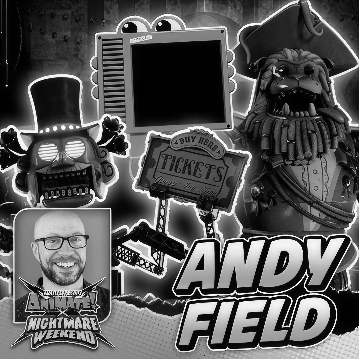 ANDY FIELD AUTOGRAPH PRE-ORDER