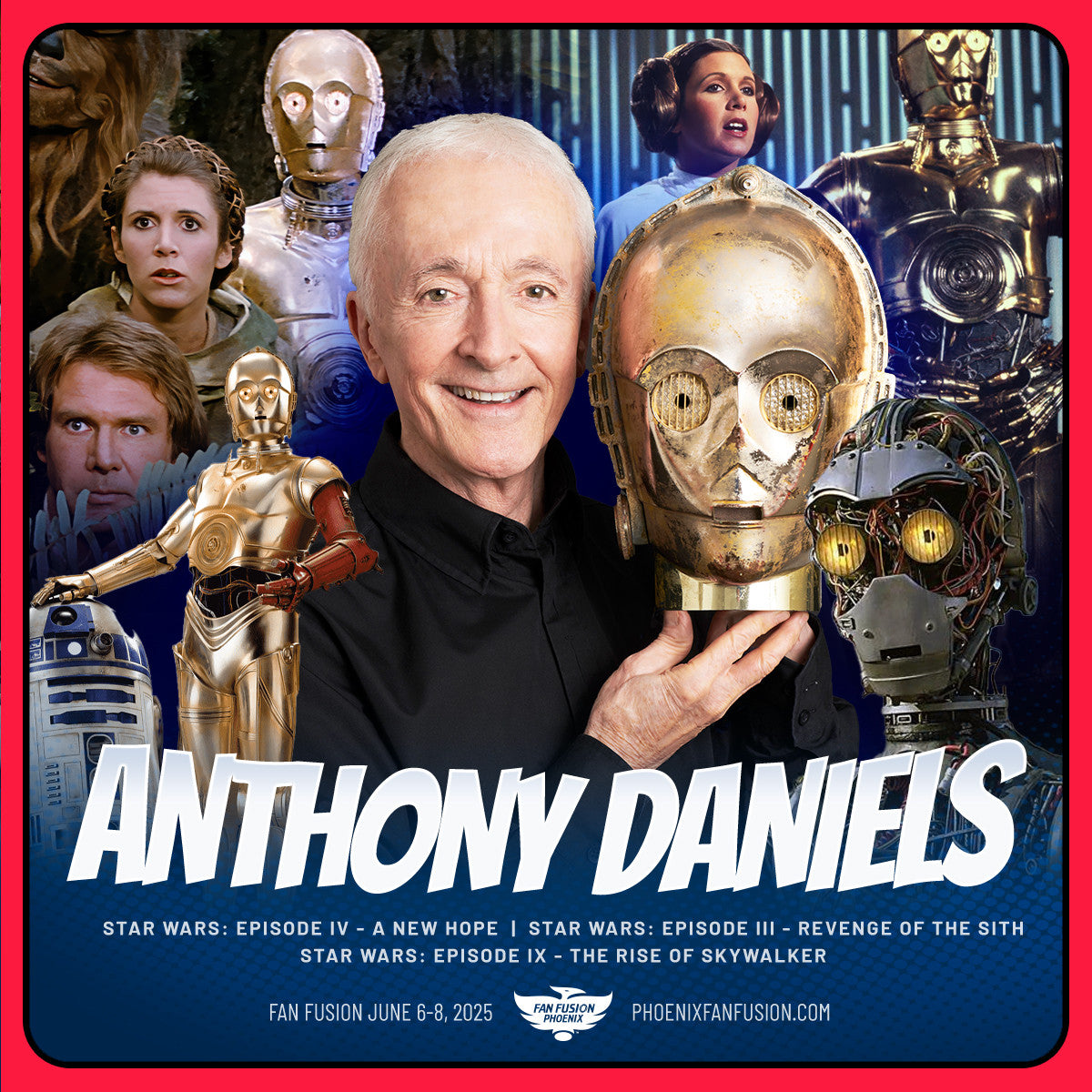 ANTHONY DANIELS AUTOGRAPH PRE-ORDER – Fénix Autographs