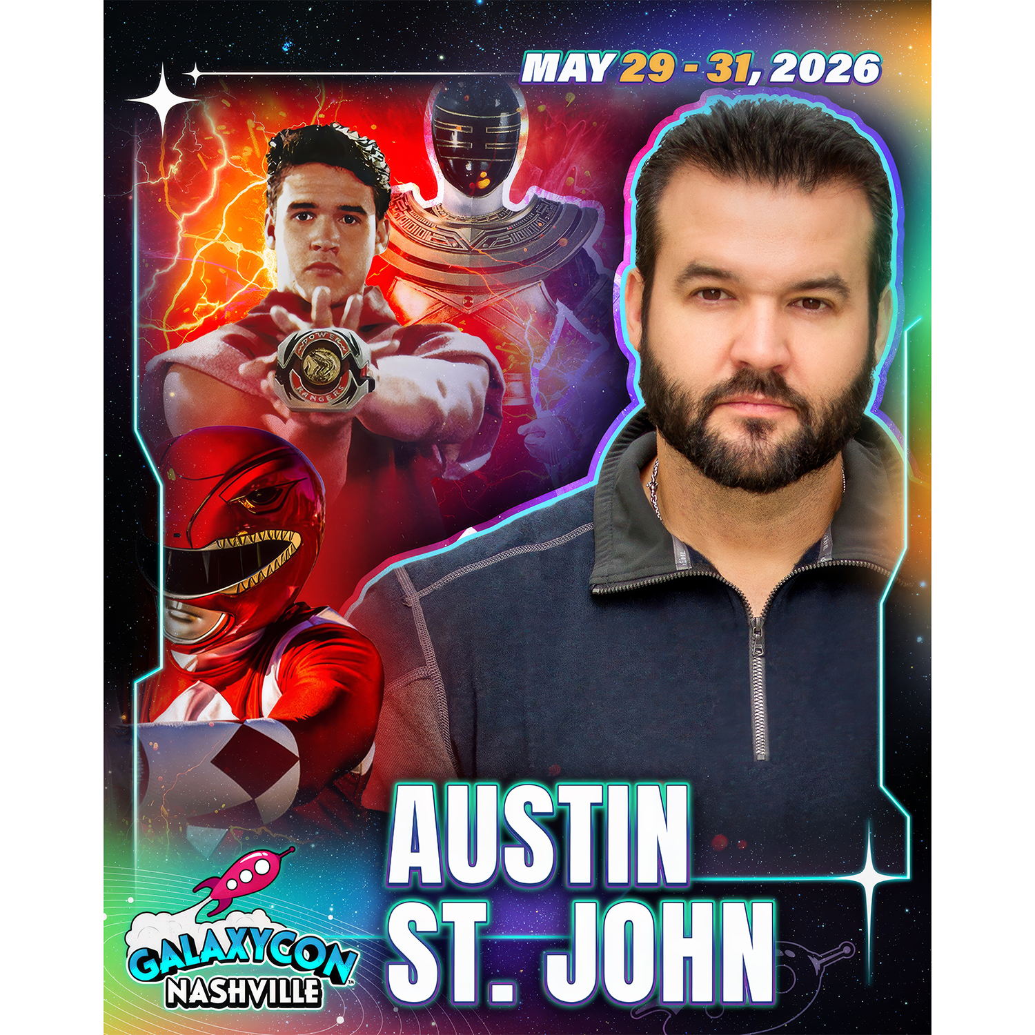 AUSTIN ST JOHN AUTOGRAPH PRE-ORDER – Fénix Autographs