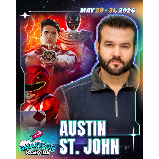 AUSTIN ST JOHN AUTOGRAPH PRE-ORDER