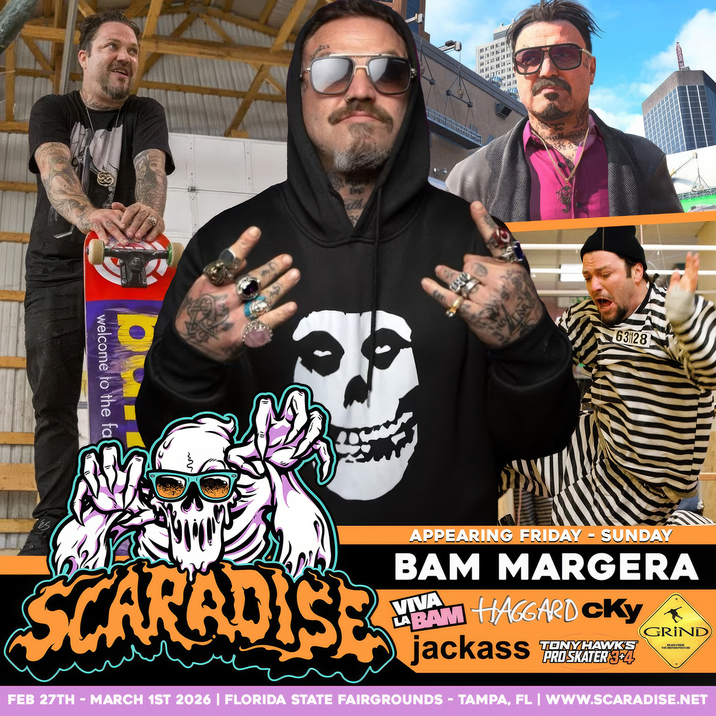 BAM MARGERA AUTOGRAPH PRE-ORDER