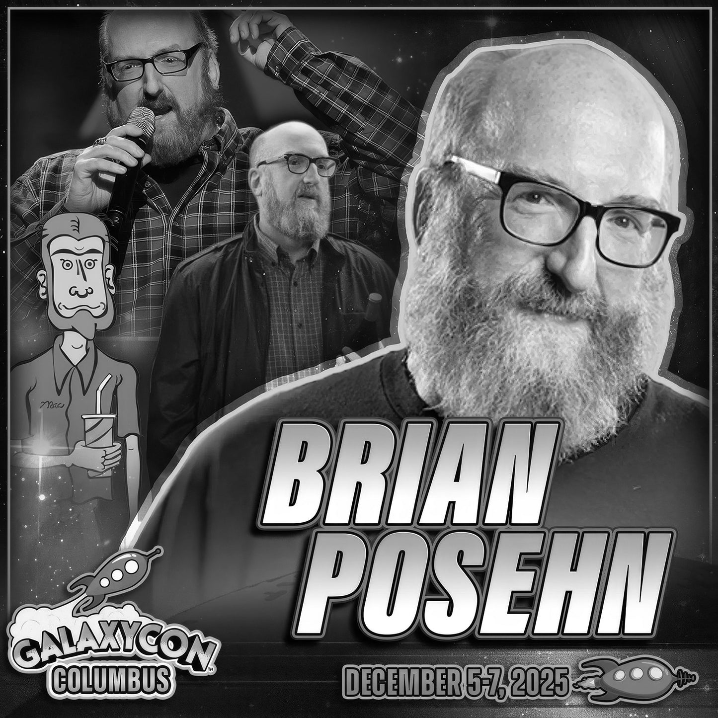 BRIAN POSEHN AUTOGRAPH PRE-ORDER