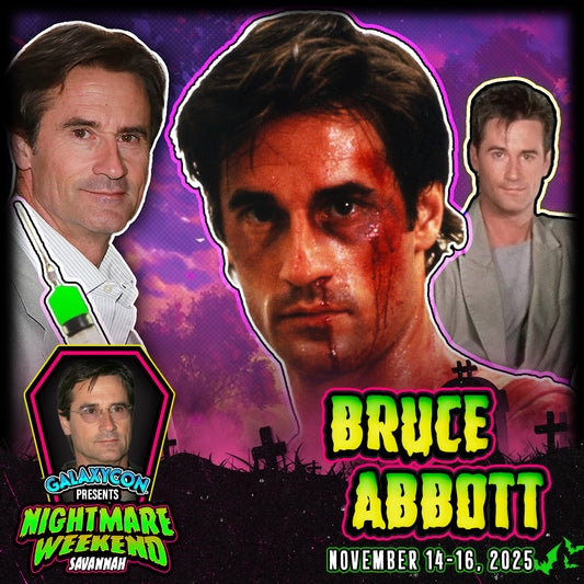 BRUCE ABBOTT AUTOGRAPH PRE-ORDER