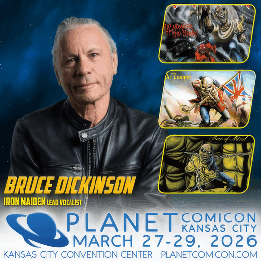 BRUCE DICKINSON AUTOGRAPH PRE-ORDER