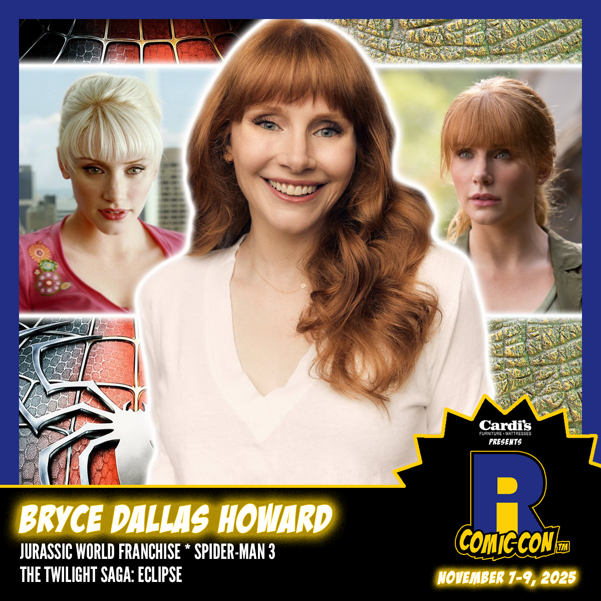 BRYCE DALLAS HOWARD AUTOGRAPH PRE-ORDER