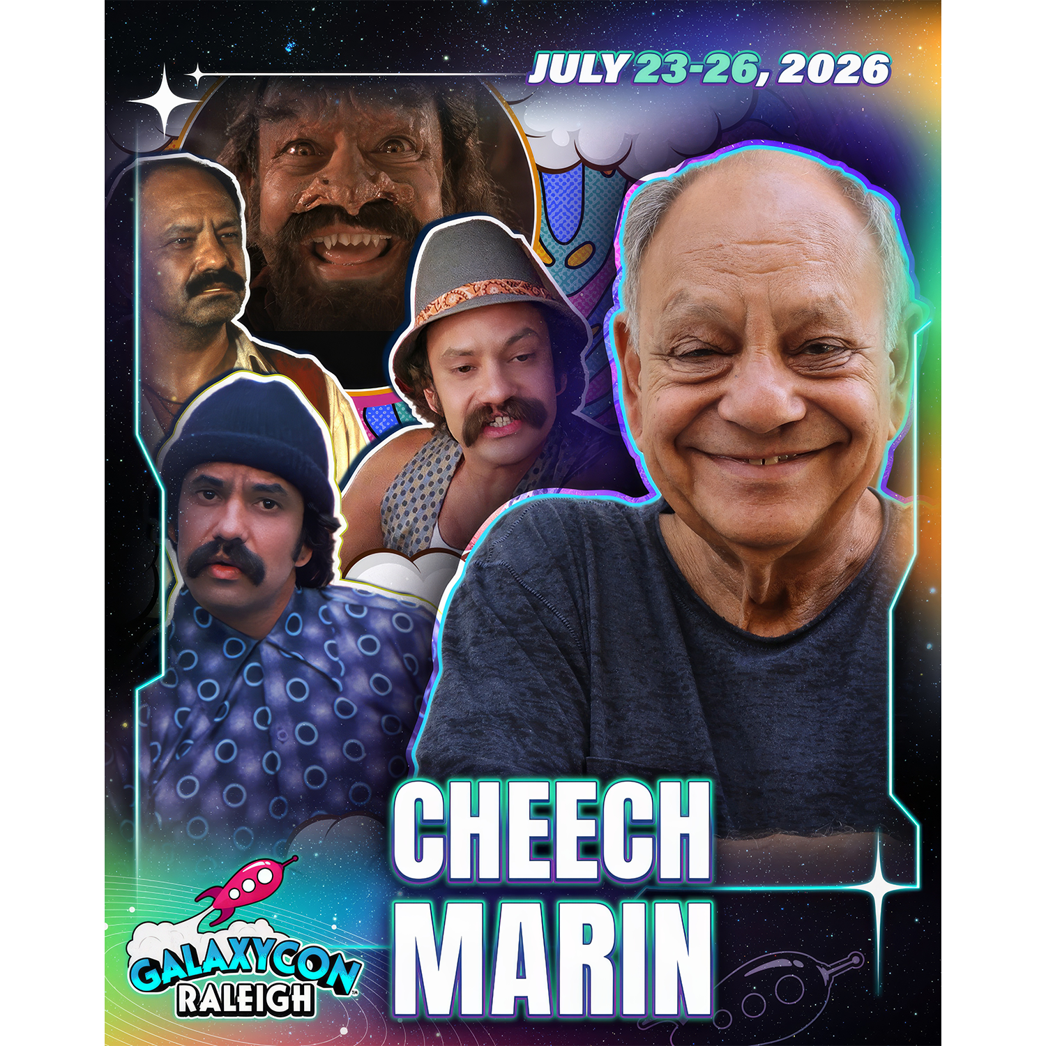 Cheech Badges CHEECH MARIN AUTOGRAPH PRE-ORDER – Fénix Autographs