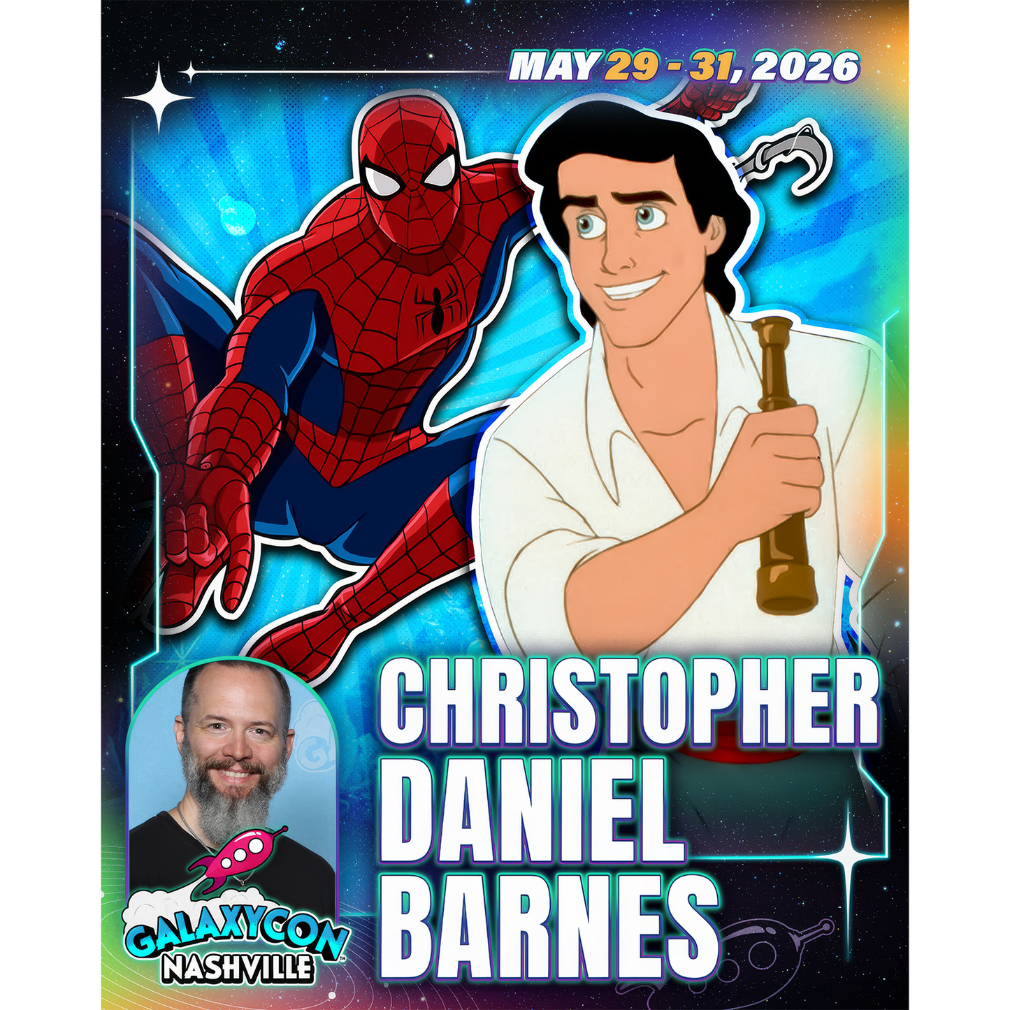 CHRISTOPHER DANIEL BARNES AUTOGRAPH PRE-ORDER