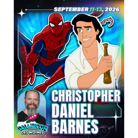 CHRISTOPHER DANIEL BARNES AUTOGRAPH PRE-ORDER