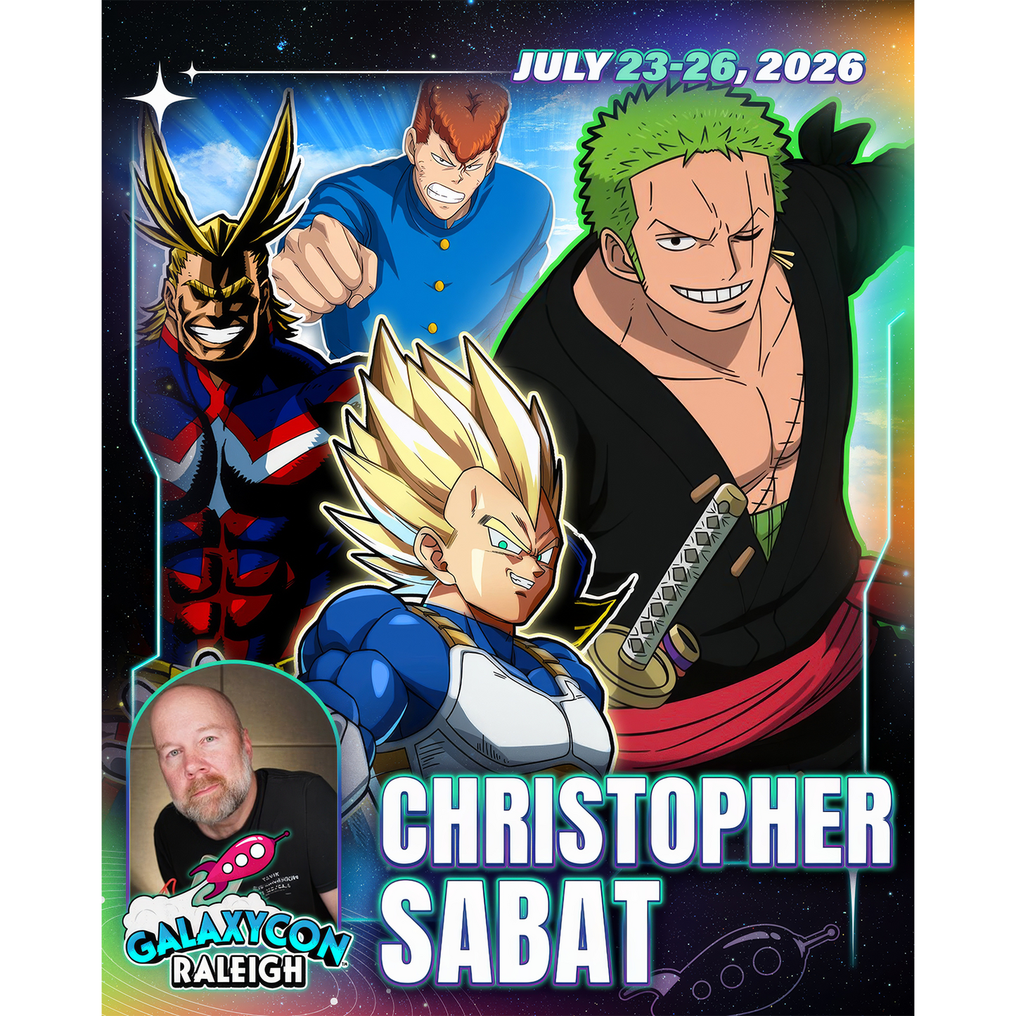 CHRISTOPHER SABAT AUTOGRAPH PRE-ORDER