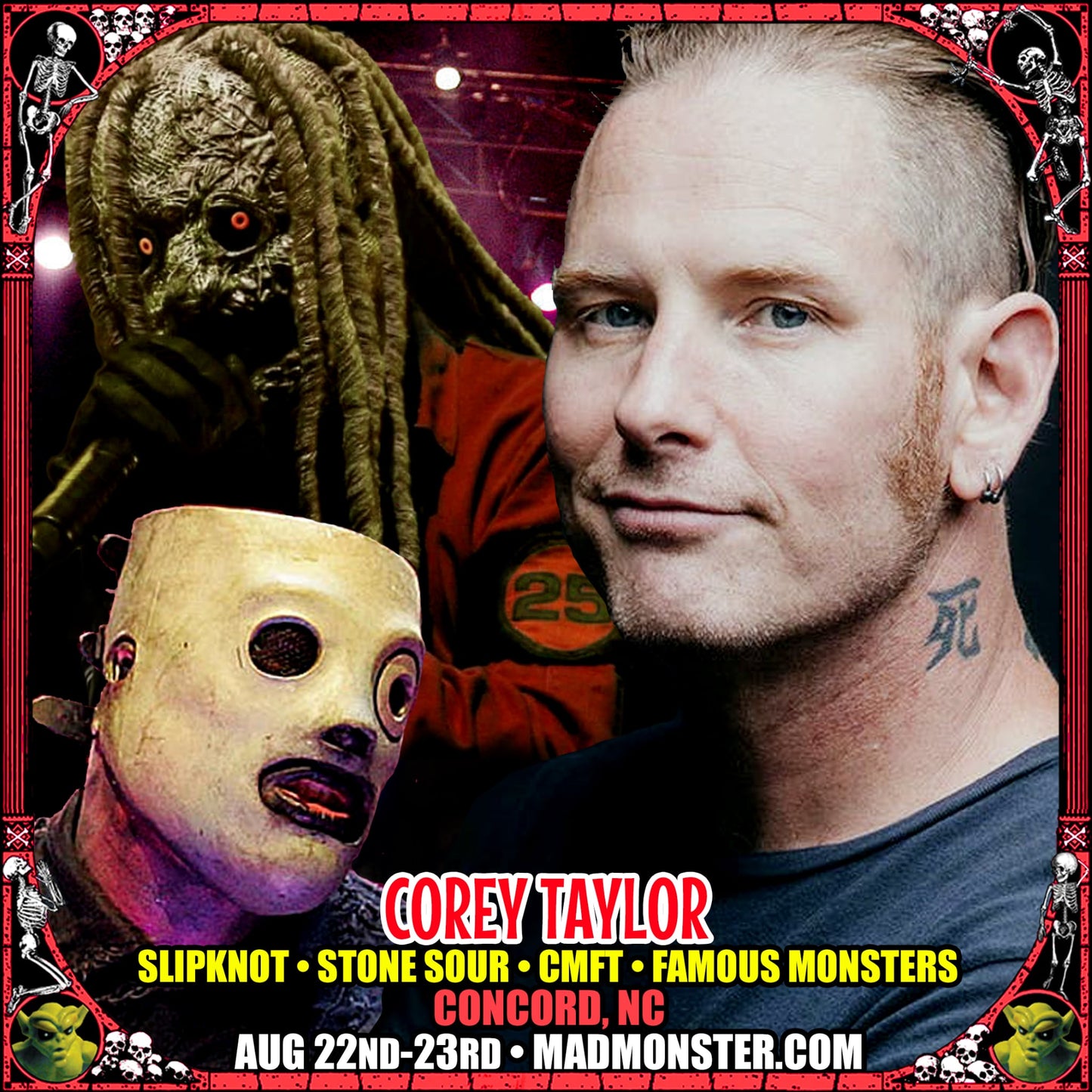 COREY TAYLOR AUTOGRAPH PRE-ORDER