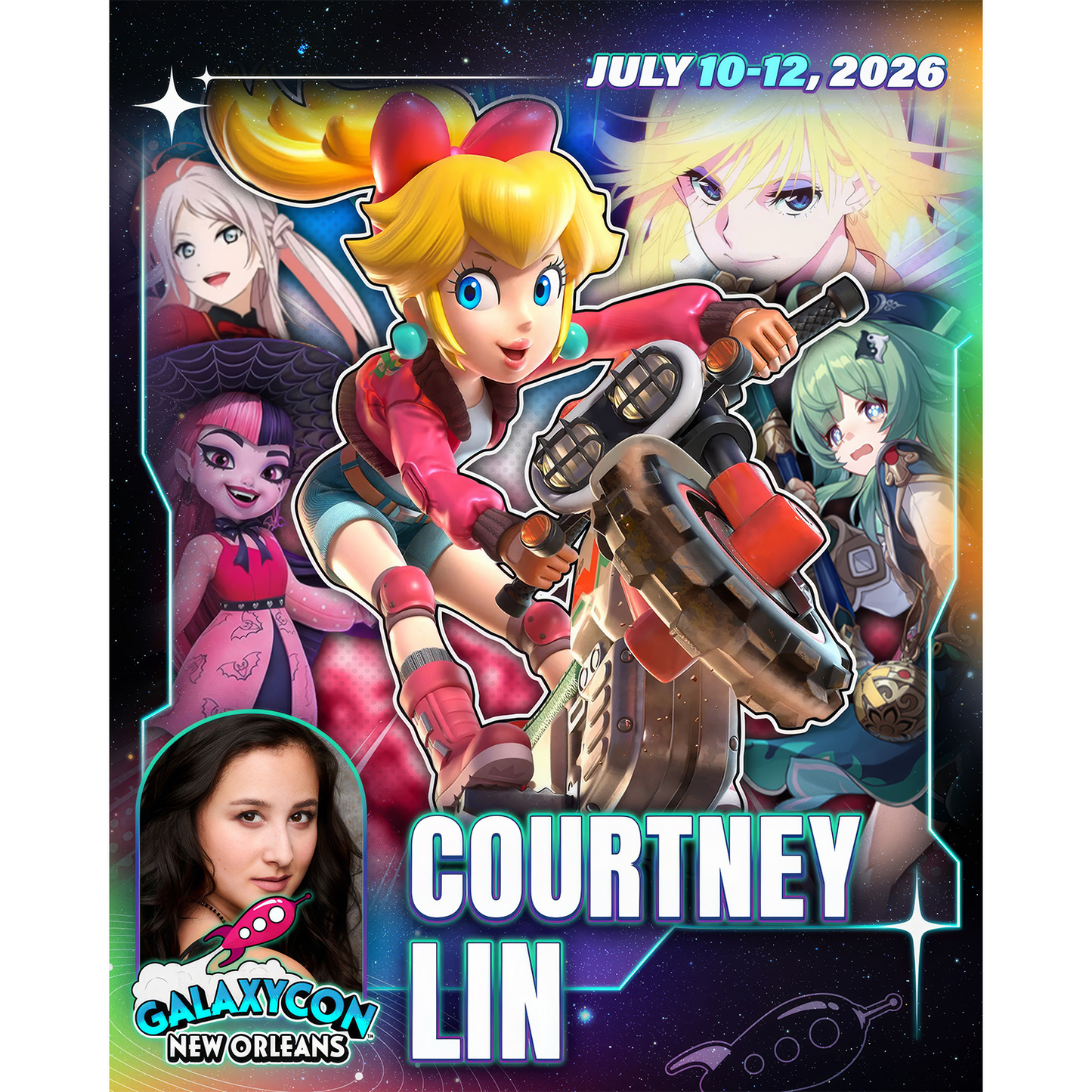 COURTNEY LIN AUTOGRAPH PRE-ORDER