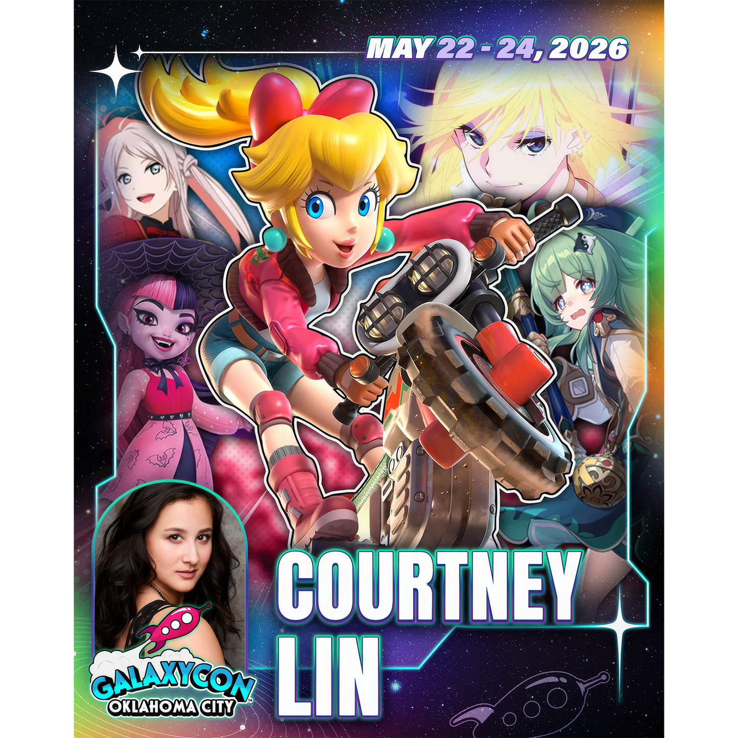 COURTNEY LIN AUTOGRAPH PRE-ORDER