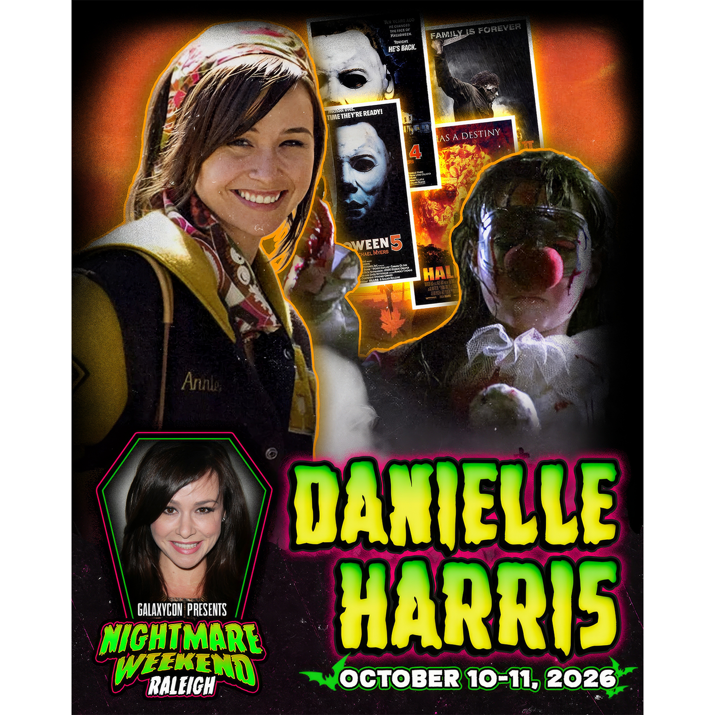DANIELLE HARRIS AUTOGRAPH PRE-ORDER