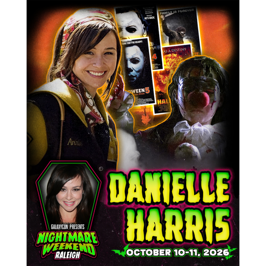 DANIELLE HARRIS AUTOGRAPH PRE-ORDER