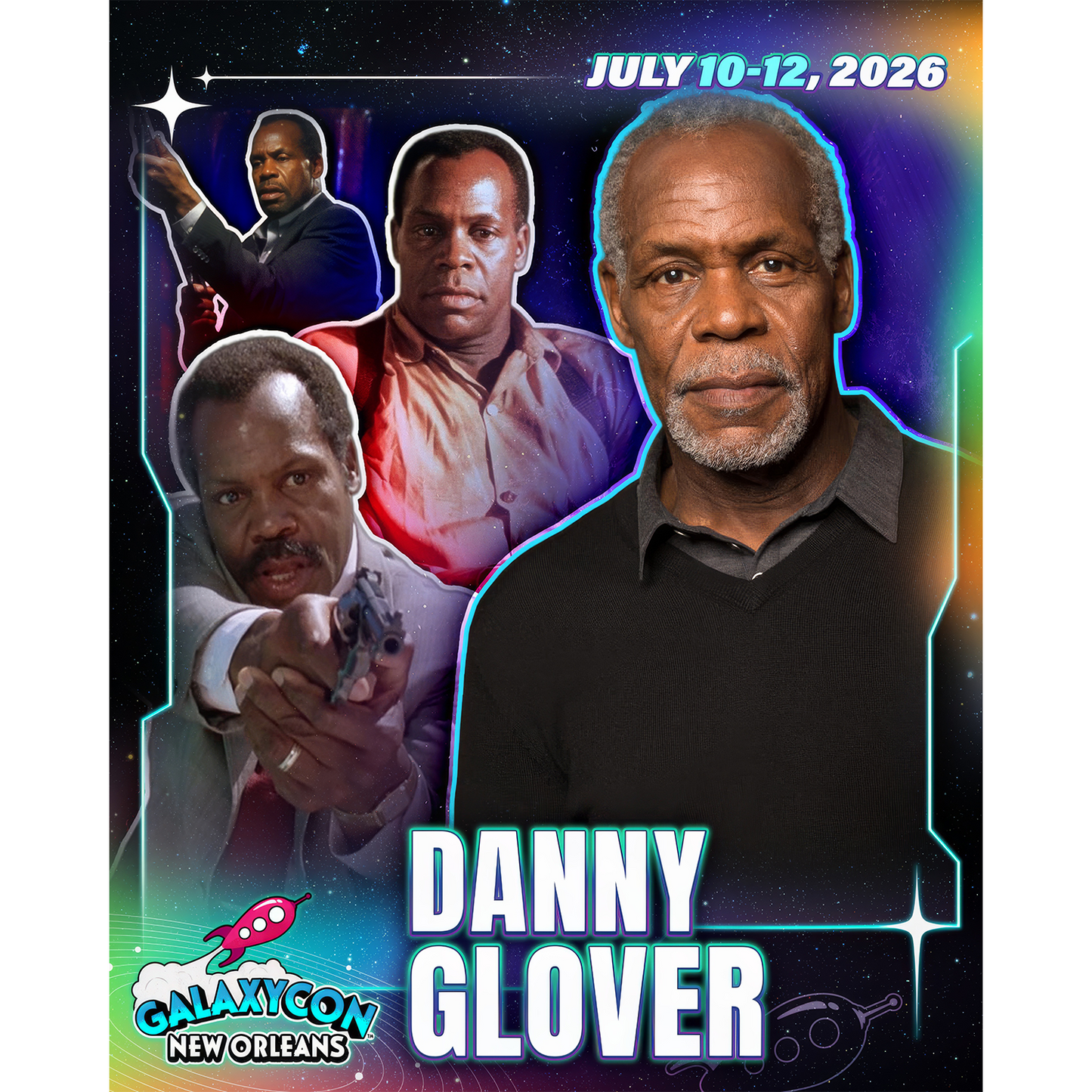 DANNY GLOVER AUTOGRAPH PRE-ORDER