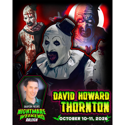 DAVID HOWARD THORNTON AUTOGRAPH PRE-ORDER