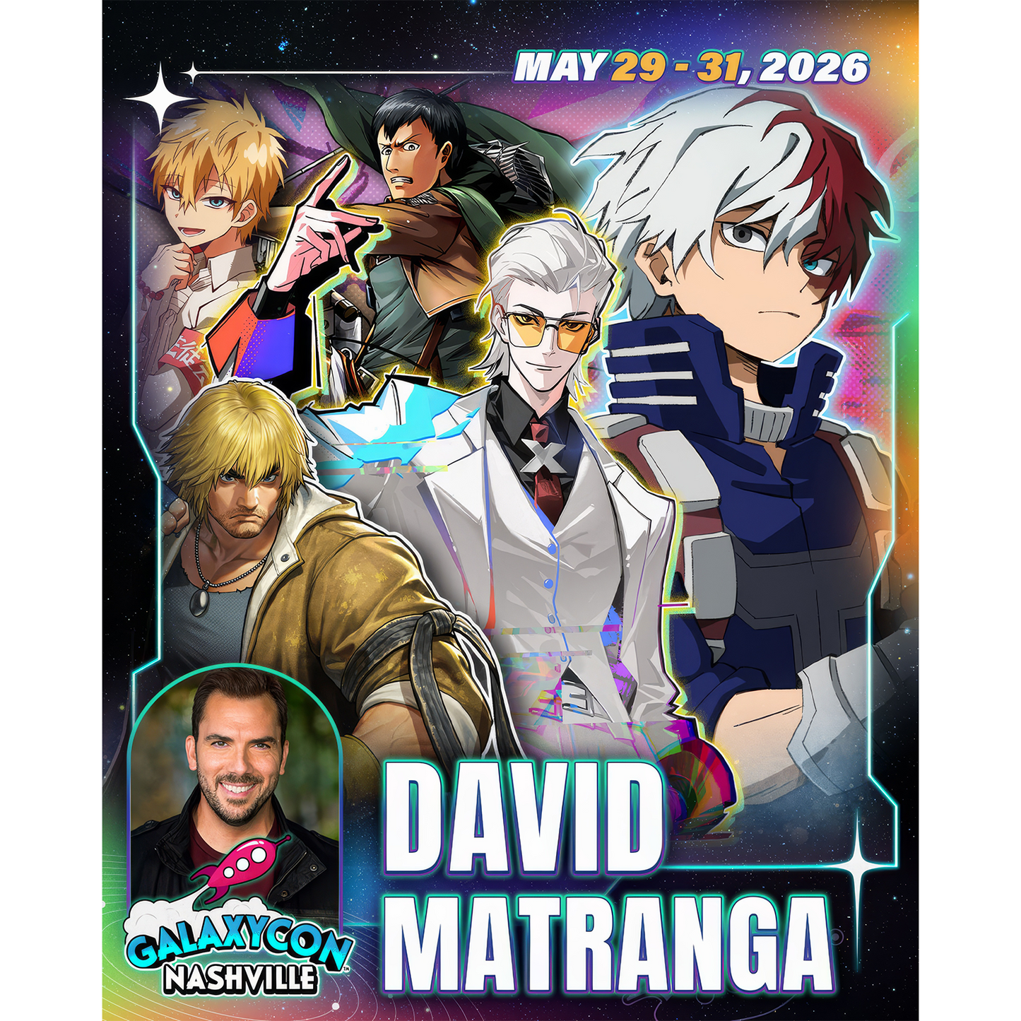DAVID MATRANGA AUTOGRAPH PRE-ORDER