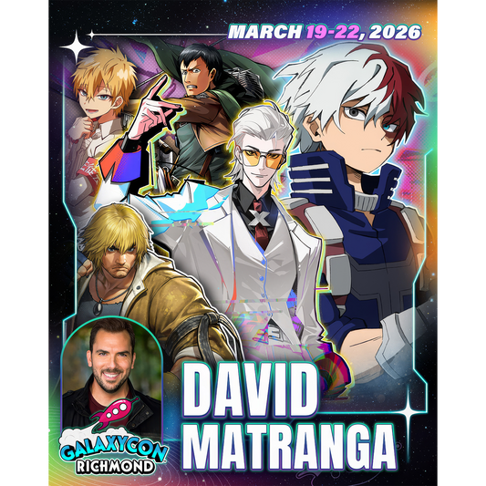 DAVID MATRANGA AUTOGRAPH PRE-ORDER