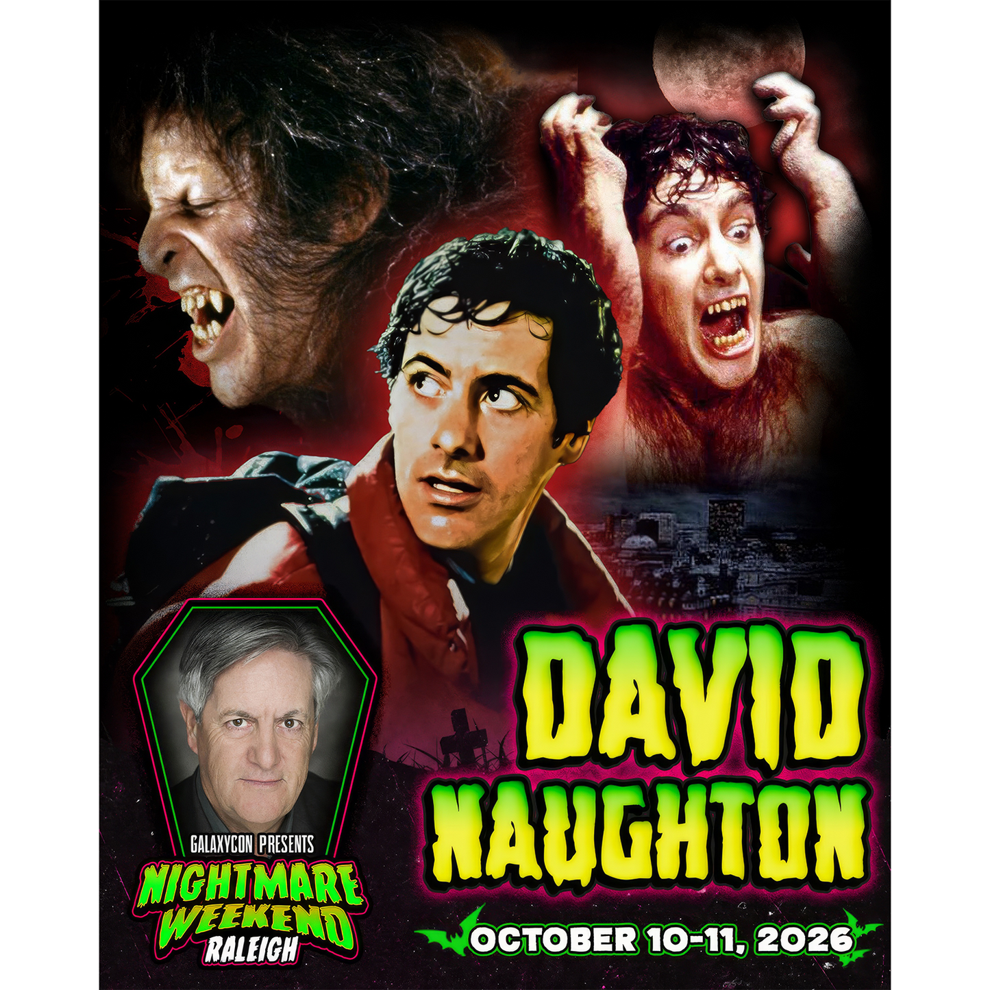 DAVID NAUGHTON AUTOGRAPH PRE-ORDER