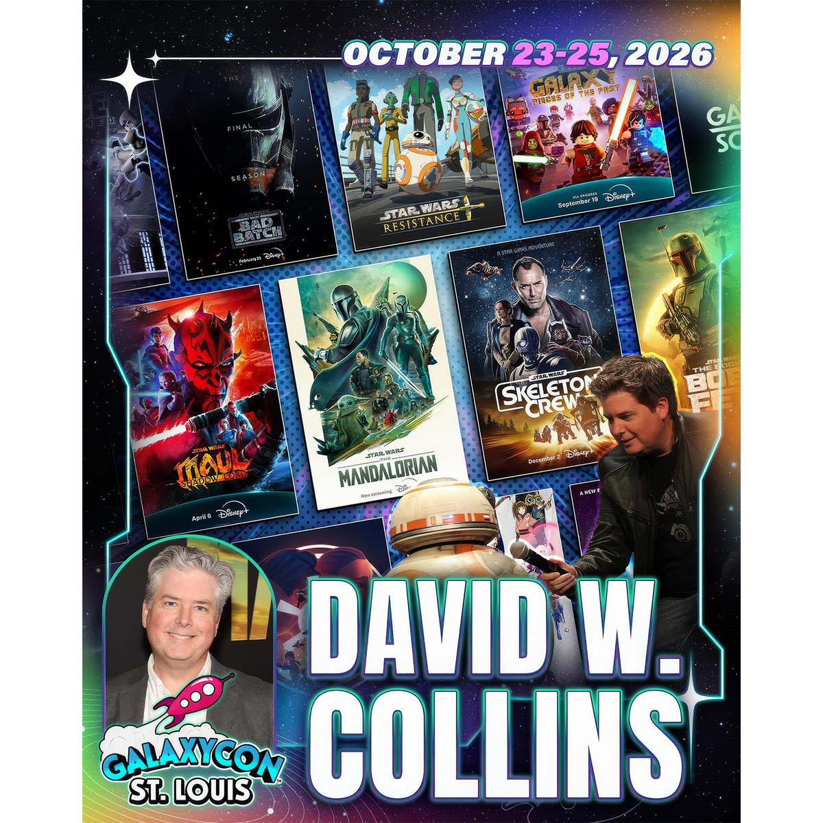 DAVID W COLLINS AUTOGRAPH PRE-ORDER