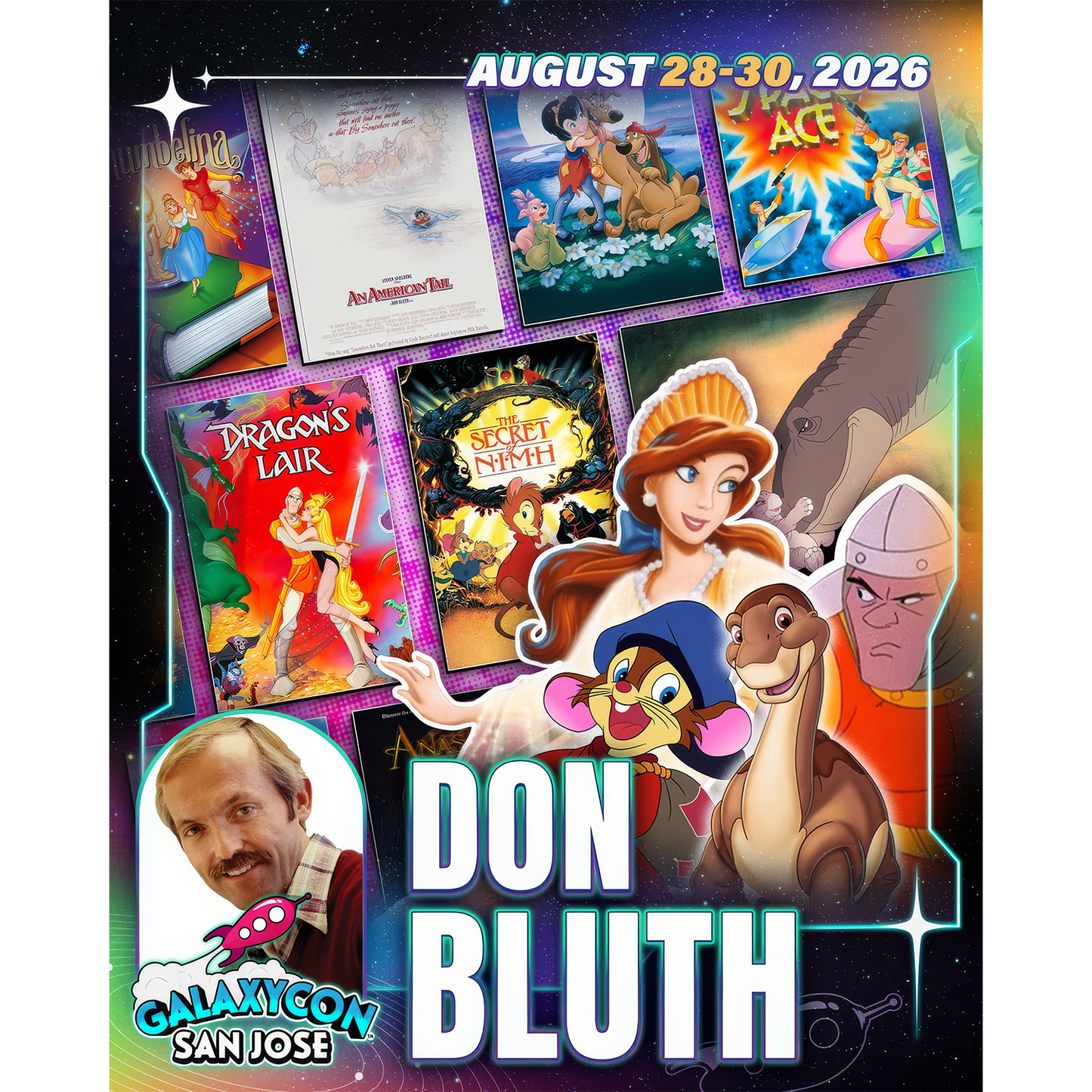 DON BLUTH AUTOGRAPH PRE-ORDER