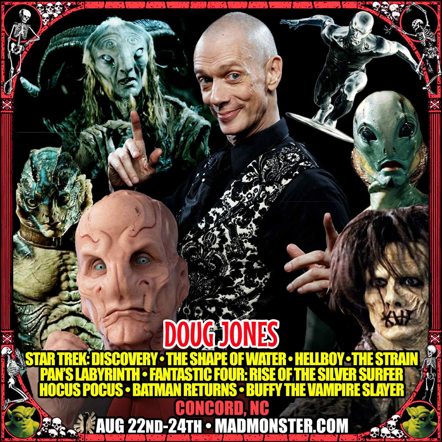 DOUG JONES AUTOGRAPH PRE-ORDER