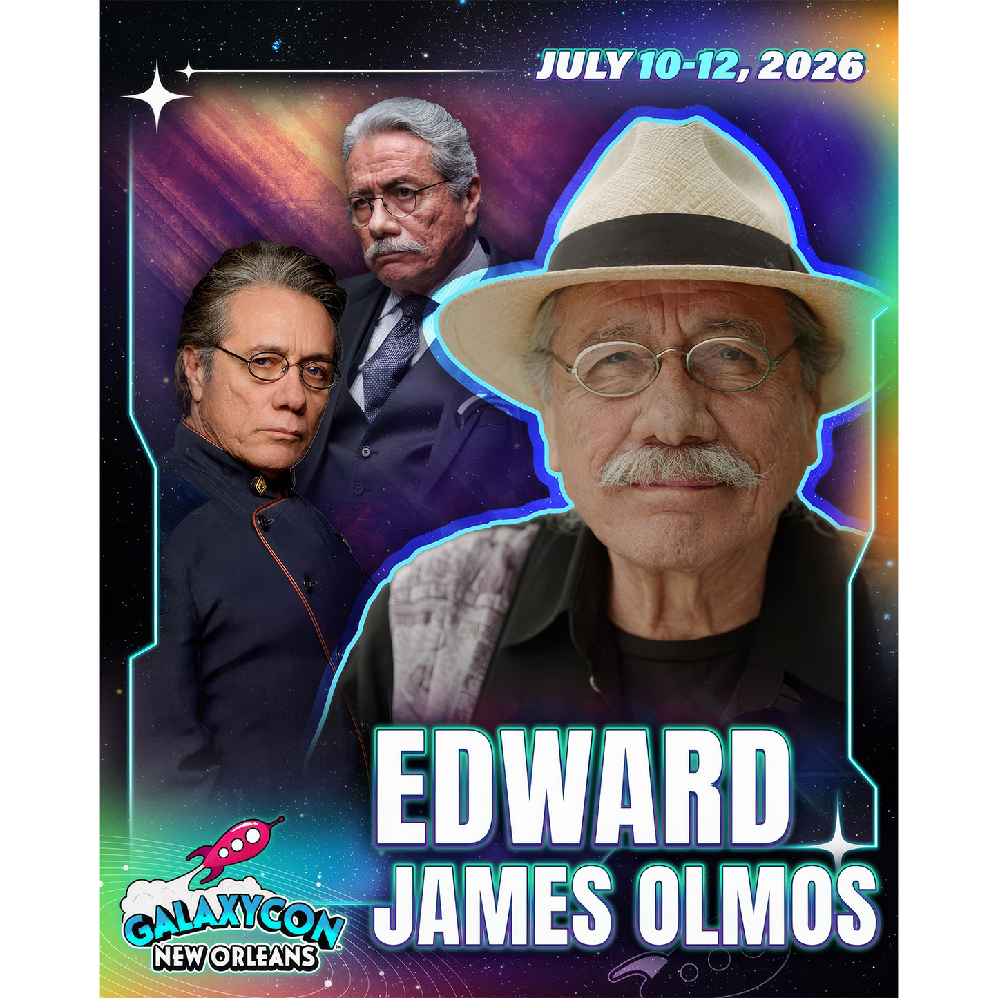 EDWARD JAMES OLMOS AUTOGRAPH PRE-ORDER