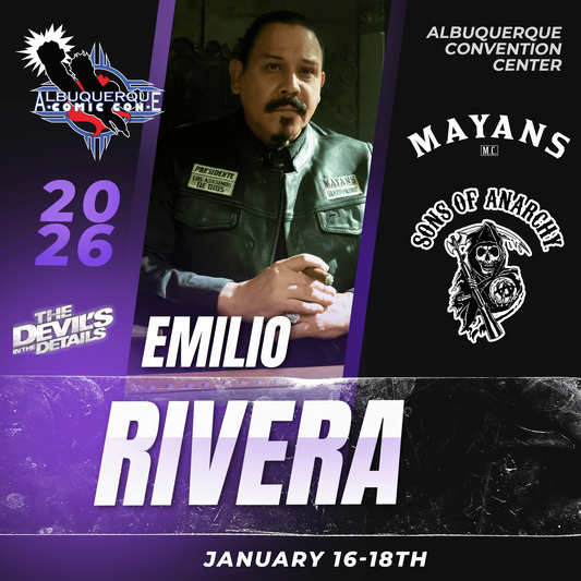 EMILIO RIVERA AUTOGRAPH PRE-ORDER