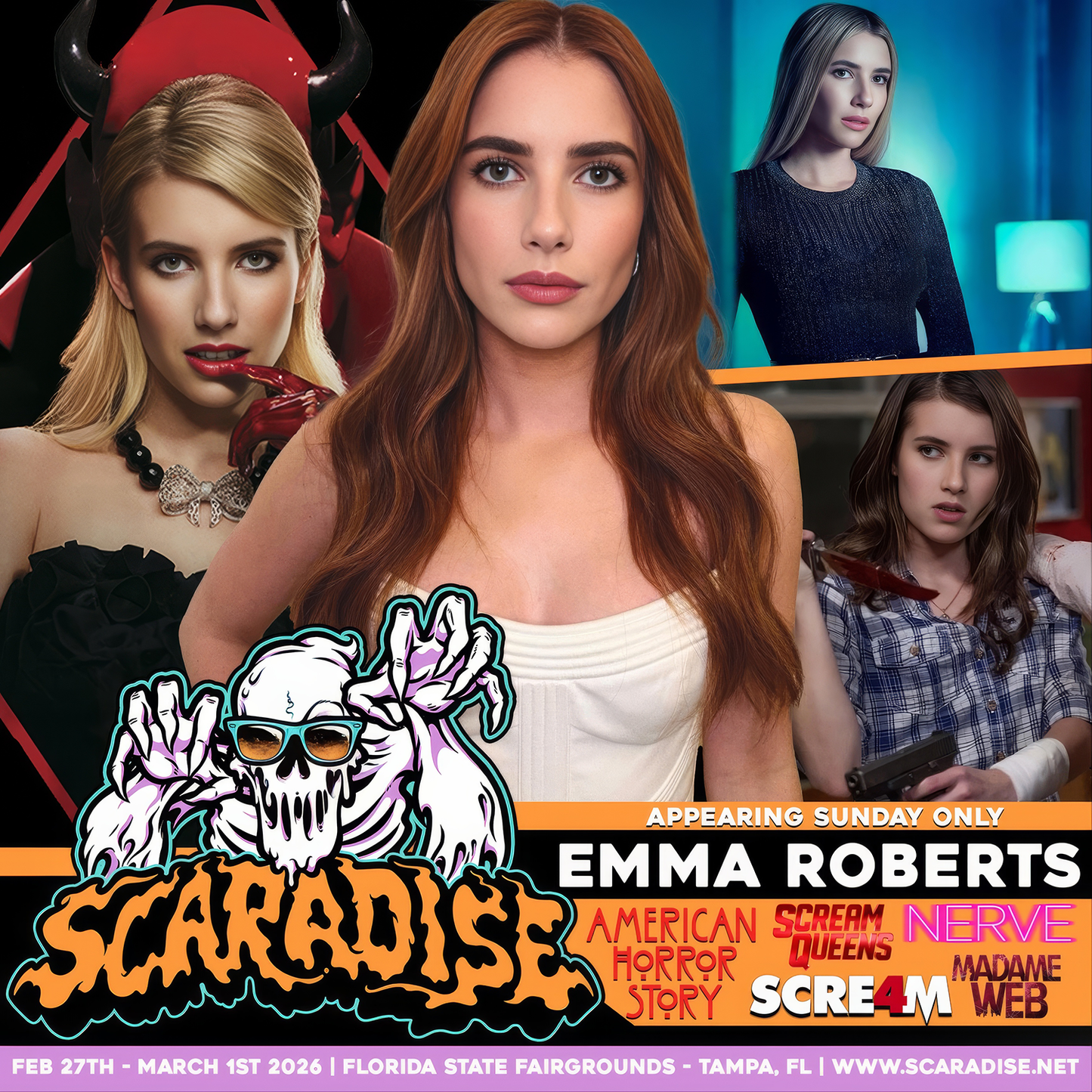 EMMA ROBERTS AUTOGRAPH PRE-ORDER