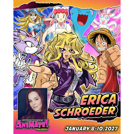 ERICA SCHROEDER AUTOGRAPH PRE-ORDER