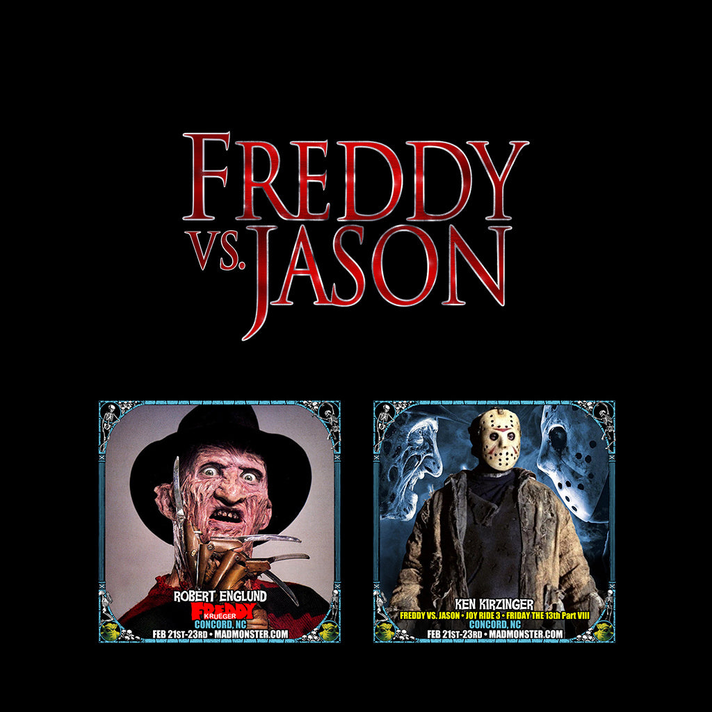 FREDDY VS JASON DUAL AUTOGRAPH PRE-ORDER