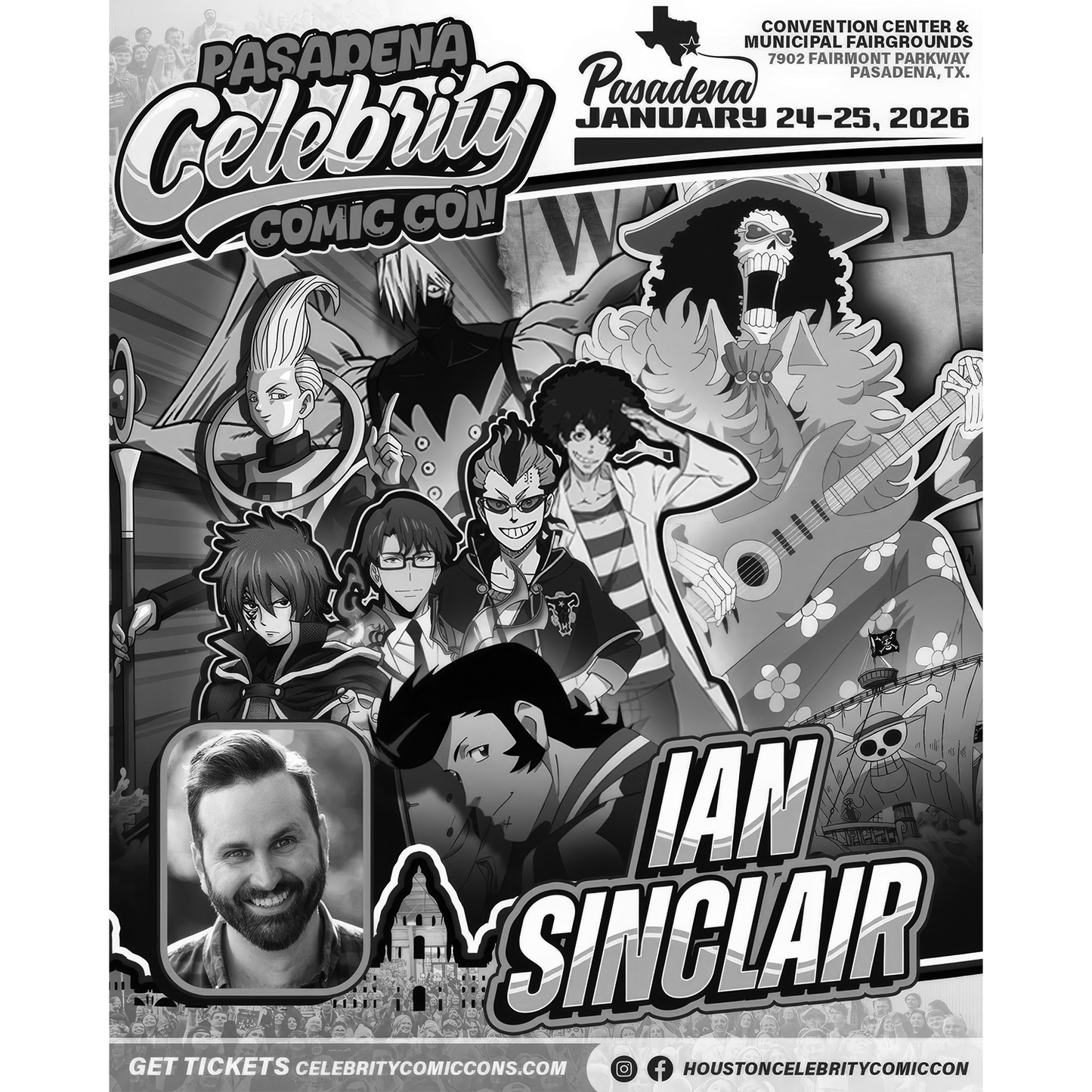 IAN SINCLAIR AUTOGRAPH PRE-ORDER
