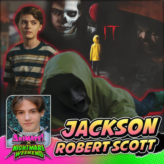 JACKSON ROBERT SCOTT AUTOGRAPH PRE-ORDER