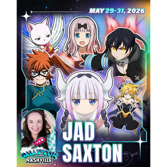 JAD SAXTON AUTOGRAPH PRE-ORDER