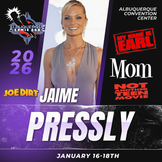 JAIME PRESSLY AUTOGRAPH PRE-ORDER