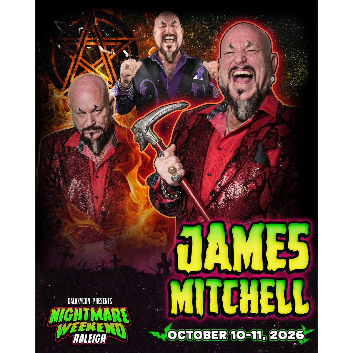 JAMES MITCHELL AUTOGRAPH PRE-ORDER