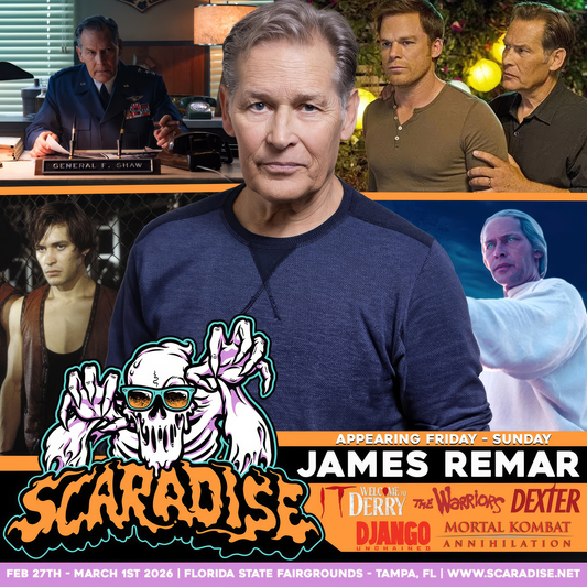 JAMES REMAR AUTOGRAPH PRE-ORDER