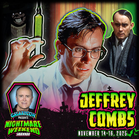JEFFREY COMBS AUTOGRAPH PRE-ORDER