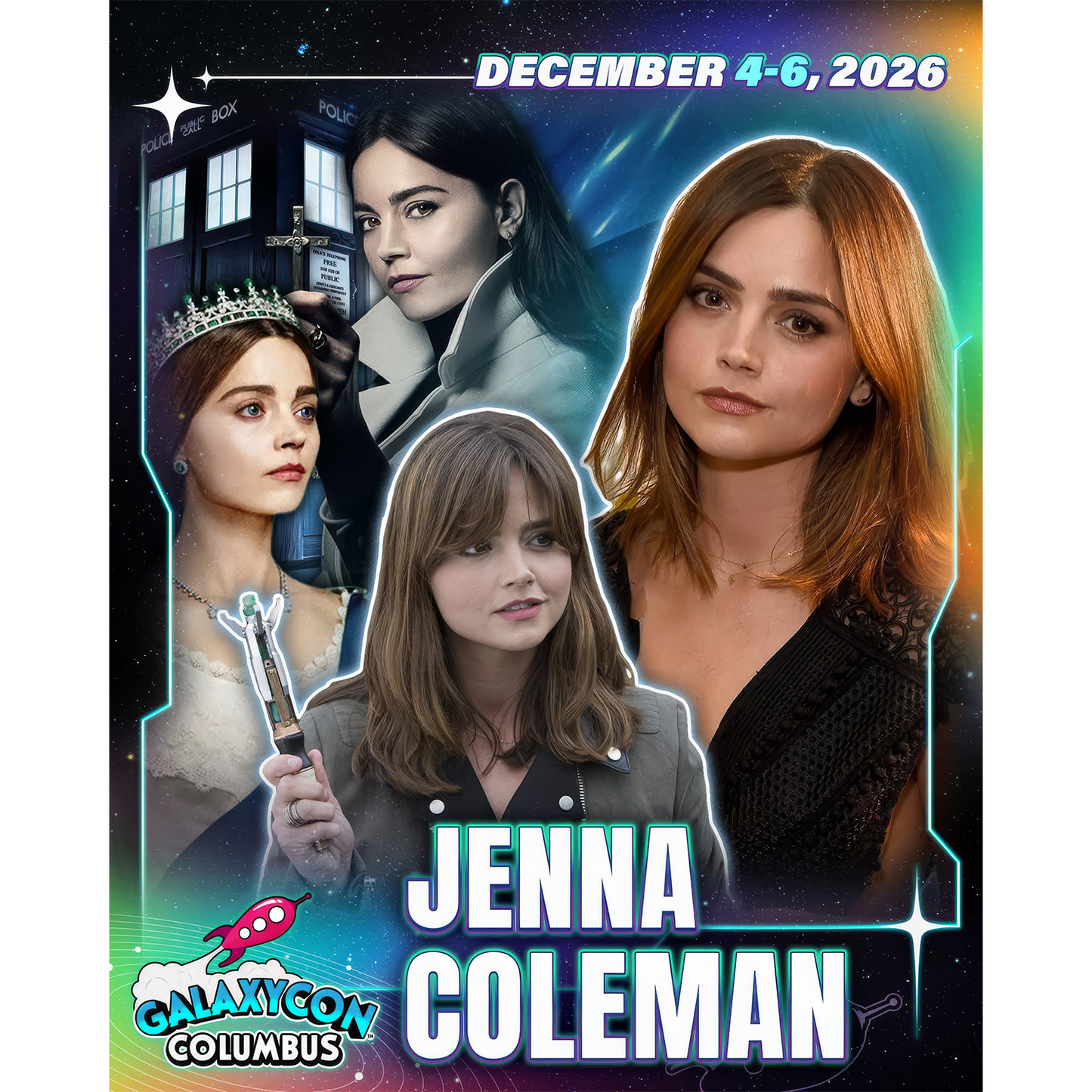 JENNA COLEMAN AUTOGRAPH PRE-ORDER