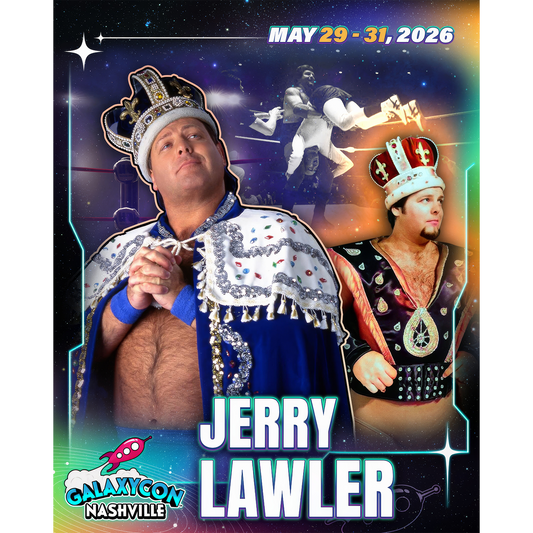 JERRY LAWLER AUTOGRAPH PRE-ORDER