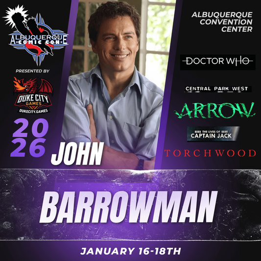 JOHN BARROWMAN AUTOGRAPH PRE-ORDER