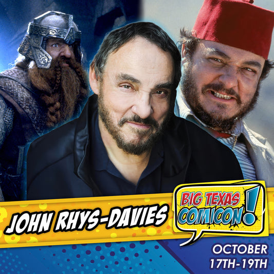 JOHN RHYS-DAVIES AUTOGRAPH PRE-ORDER
