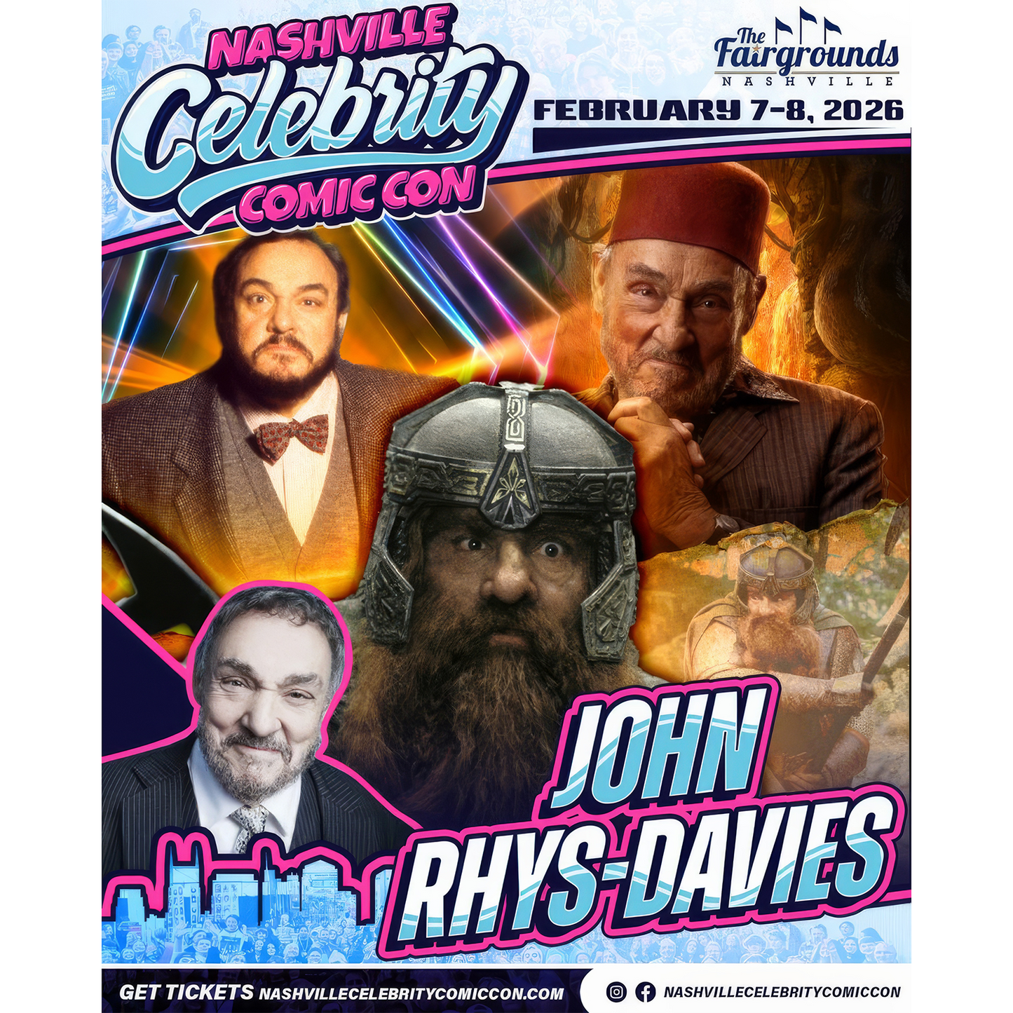 JOHN RHYS-DAVIES AUTOGRAPH PRE-ORDER