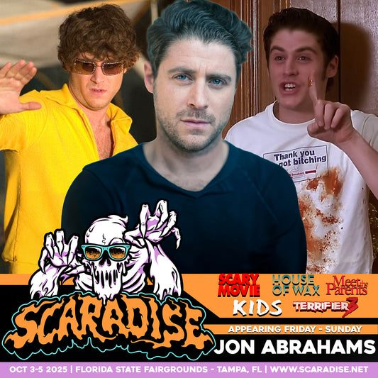 JON ABRAHAMS AUTOGRAPH PRE-ORDER