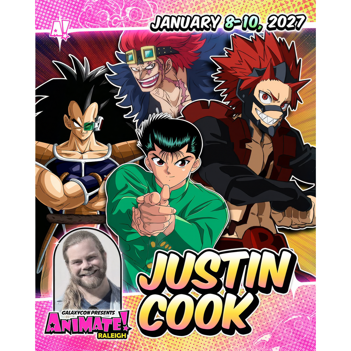 JUSTIN COOK AUTOGRAPH PRE-ORDER