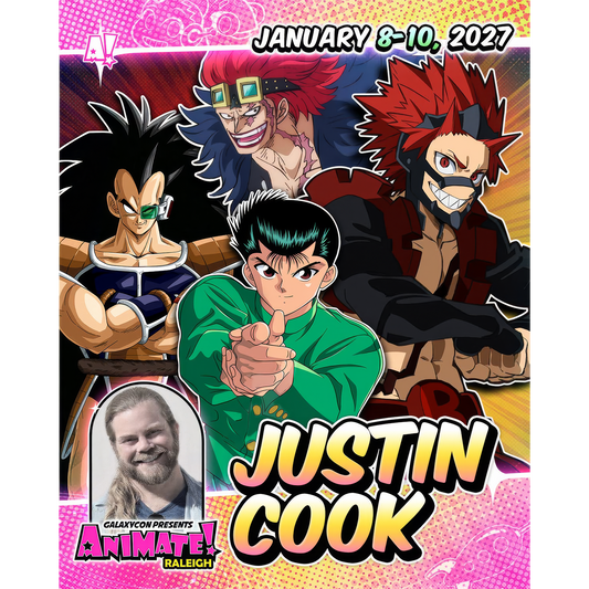JUSTIN COOK AUTOGRAPH PRE-ORDER