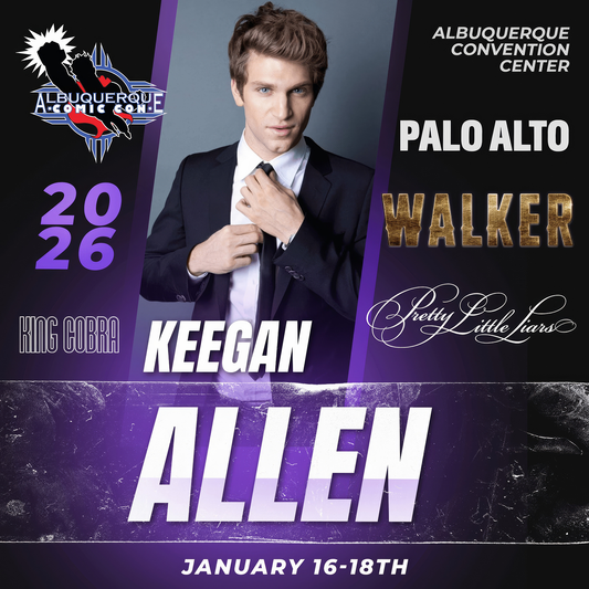 KEEGAN ALLEN AUTOGRAPH PRE-ORDER