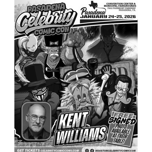 KENT WILLIAMS AUTOGRAPH PRE-ORDER